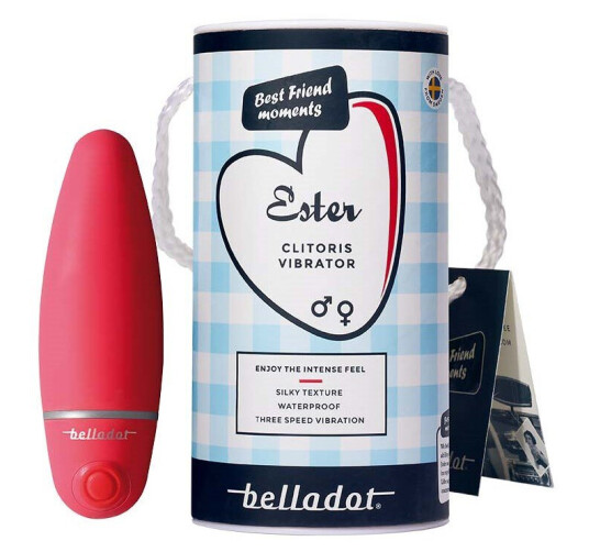 Belladot Ester Klitorisvibrator - Rød