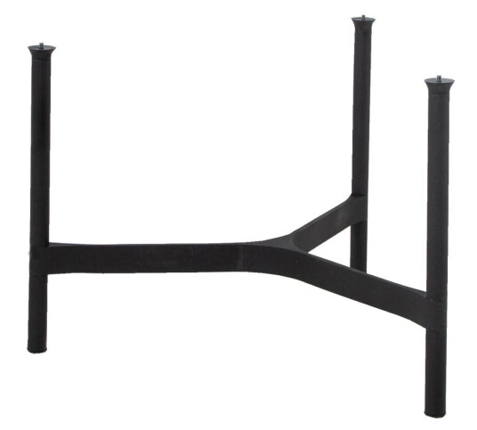 Cane-line Twist bordstativ Lava grey 70 cm Svart