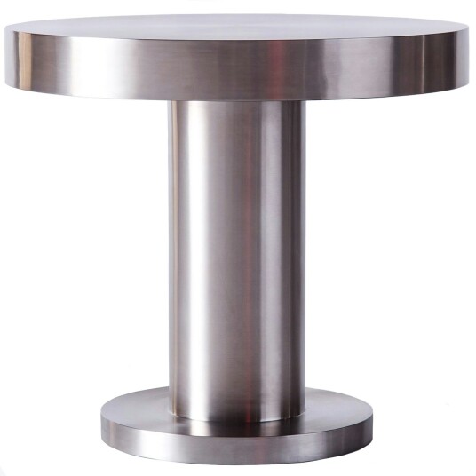 Dusty Deco Cufflink Sidebord Ø45 cm Rustfritt Stål