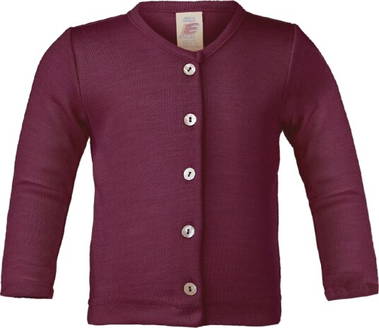 Engel Cardigan Ull/Silke Orkide Engel 50/56 Cardigan Lilla 50 56