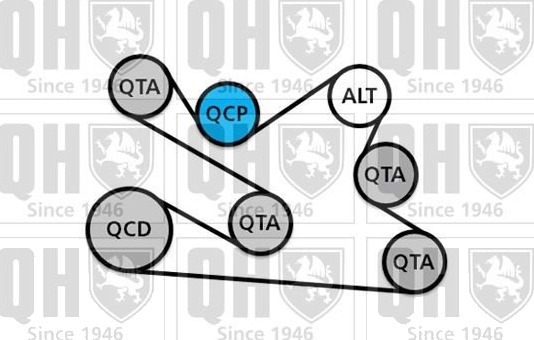 QUINTON HAZELL QDK134 Kileremsett