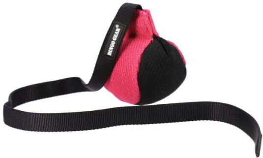 Dingo Gear Myk Treningsball Med Tau 9 cm (Rosa) Dingo Gear Myk Treningsball Med Tau 9 cm (Rosa)