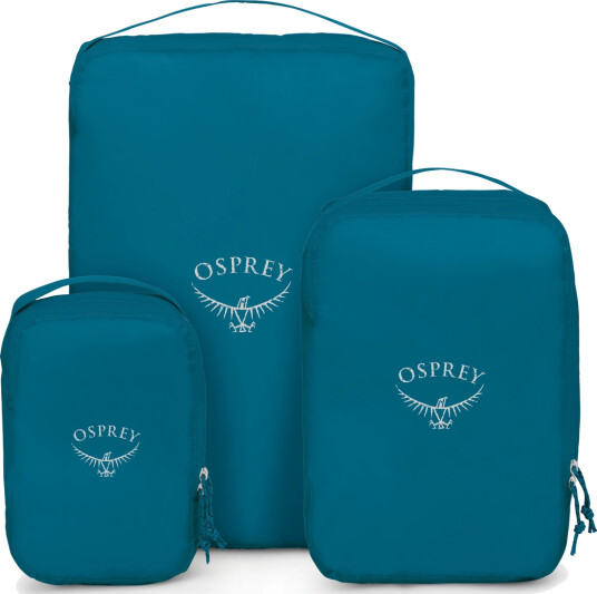Osprey Packing Cube Set Waterfront Blue OneSize Osprey Packing Cube Set Waterfront Blue OneSize