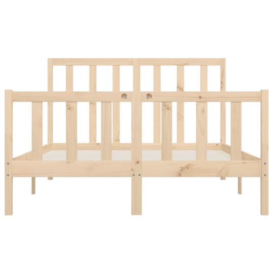 vidaXL Sengeramme heltre 120x200 cm vidaXL Sengeramme heltre 120x200 cm