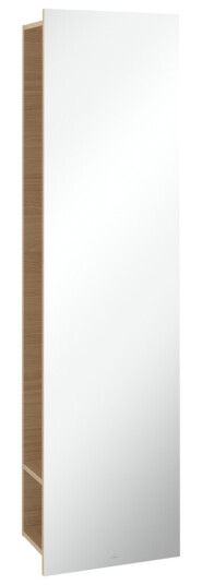VILLEROY & BOCH SUBWAY 3.0 SPEILHYLLE 40X171 HØYRE NORDIC OAK HÅNDTAK I KROM