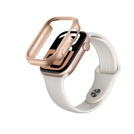 AmazingThing Minimal Deksel for Apple Watch 46mm Rosegull