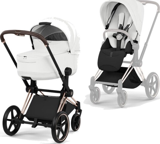 Cybex Priam Style Collection Rose Gold/Off White