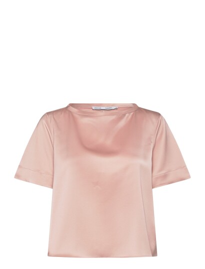Ahlvar Gallery Lola Satin Tee Pink XL