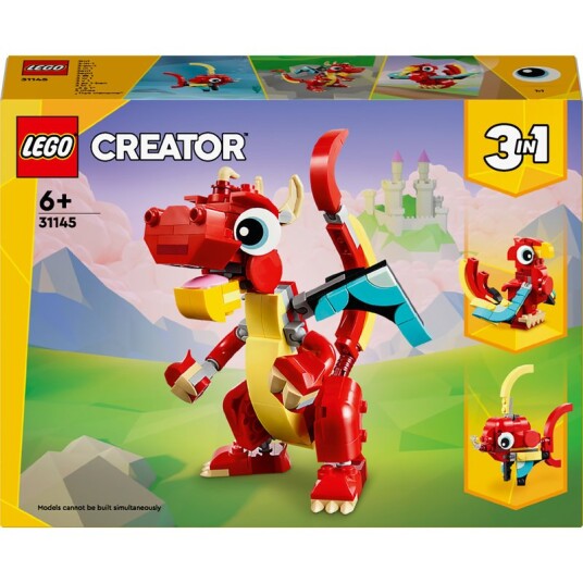 LEGO Creator Rød drage 31145 LEGO Creator Rød drage 31145
