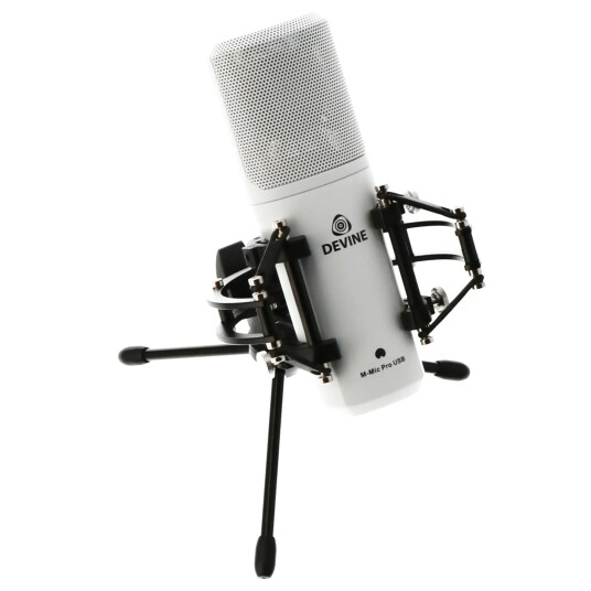 Devine M-Mic PRO USB Microphone Hvit Devine M-Mic PRO USB Microphone Hvit