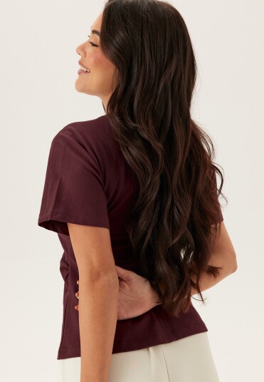 Only Onlmarie Life S/S RUCHING TOP