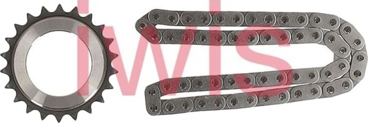 Kjedesett, oljepumpemotor iwis Motorsysteme 74638Set Kjedesett, oljepumpemotor iwis Motorsysteme 74638Set