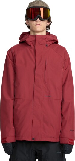 Volcom Men's Dua GORE TEX Jacket Burnt Red S Volcom Men's Dua GORE TEX Jacket Burnt Red S