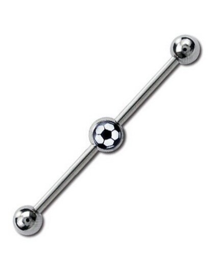 Utgått Football Ørebarbell Strl 1.6 x 34 mm med 5 mm kule