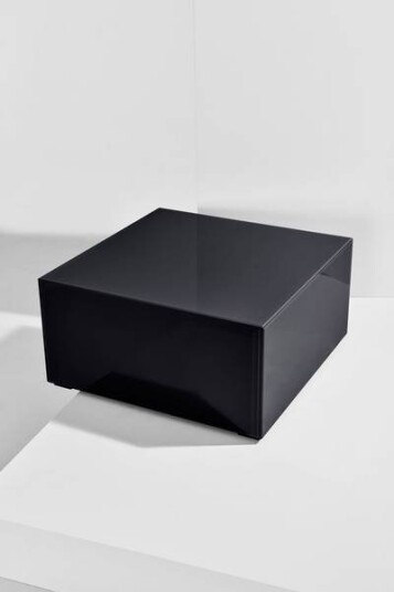 Pastill Pop bord i farget glass 60x60 cm 1646710-01-0