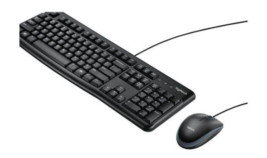 Logitech Desktop MK120 - Tastatur & Mussett - Portugisisk
