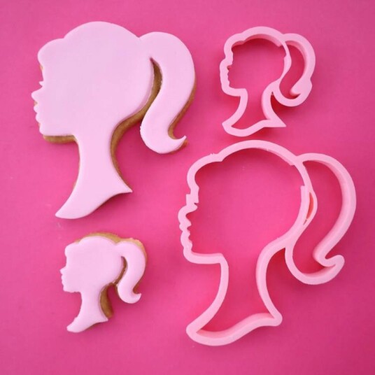 Sweet Stamp Utstikker Barbie Silhuett Pk/2 | Slikkepott.No