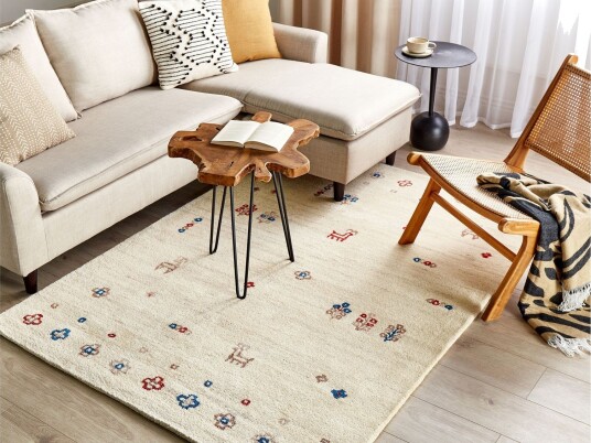 Suluca Ryeteppe 140x200 cm Beige