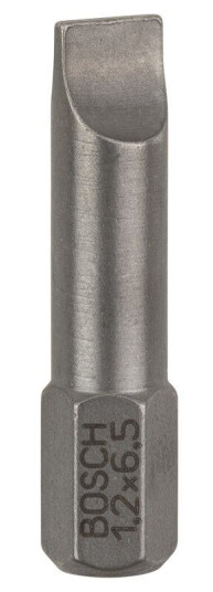 Bosch Skrutrekkerbits, ekstra hard S 1,2x6,5, 25 mm