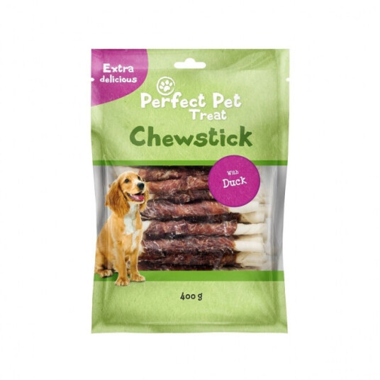 Perfect Pet Duck Wrapped Tuggben 13 cm (400 G)