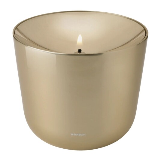 Stelton Solis oljelampe Ø11,5 cm Brass