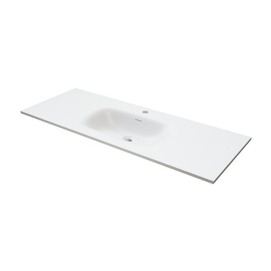 Vikingbad Nea Møbel Rett Hvit Matt 120cm