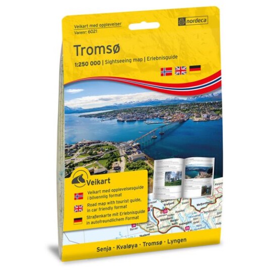 Tromsø 1:250 000 m/hefte Tromsø 1:250 000 m/hefte
