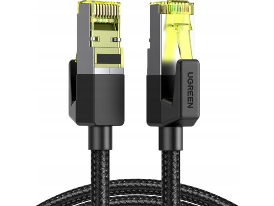 Ugreen Nw150 30791 Ethernet Rj45 Cat 7 10Gbps 10M Cable Juodos Spalvos 30791 ugreen