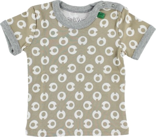 Freds World T skjorte   Sand m. My I   Freds World   56   T skjorte Brun Grå