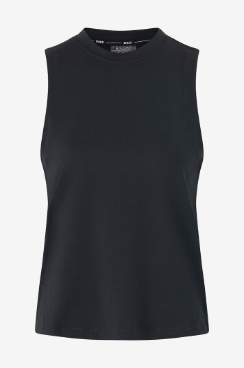 2Xu Treningstopp Form Soft Jersey Tank Svart