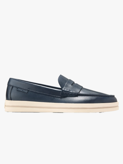 Cole Haan Pinch Long Weekender Penny Loafers Blå 42.5