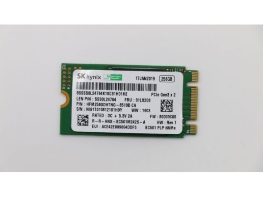 Ssd M.2 Pcie Nvme Fru Ssd 256Gb Rohs Sk Hynix M.2 Ssd M.2 Pcie Nvme Fru Ssd 256Gb Rohs Sk Hynix M.2
