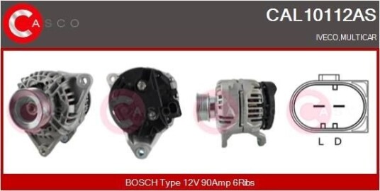 Dynamo CASCO CAL10112AS Dynamo CASCO CAL10112AS