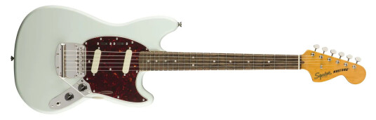 Squier Classic Vibe '60s Mustang Sonic Blå, Il Squier Classic Vibe '60s Mustang Sonic Blå, Il