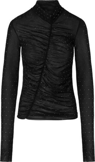 Liu Jo Dame Topper Svart M,