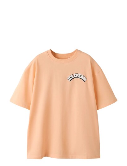Name It Nkmfoxe Ss Rlx Top Ps Coral 122 128
