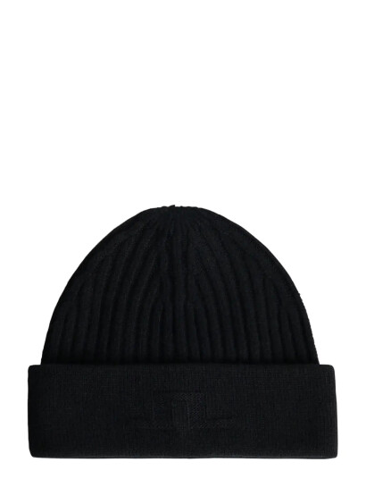 J. Lindeberg Jive Wool Beanie - Black - ONE SIZE J. Lindeberg Jive Wool Beanie - Black - ONE SIZE