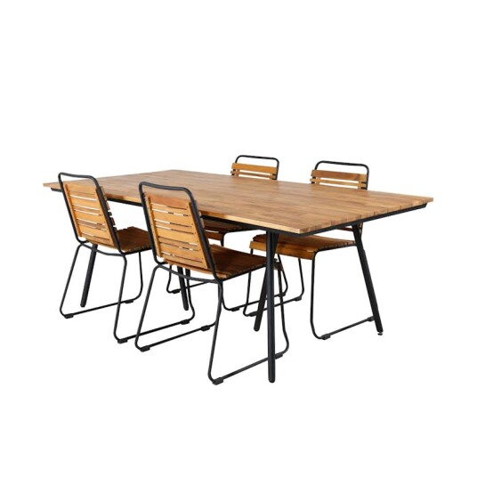 Spisegruppe Venture Home Chane med 4 Billy Spisestoler Spisegruppe Venture Home Chane med 4 Billy Spisestoler