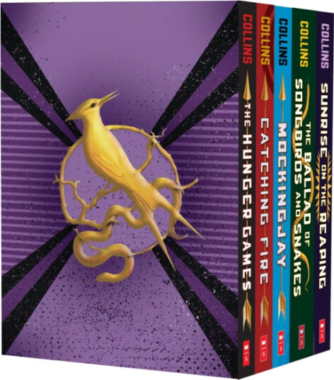 Hunger Games 5Book Paperback Box Set (The Hunger Games, Catching Fire, Mockingjay, The Ballad of Songbirds and Snakes, Sunrise on the Reaping)