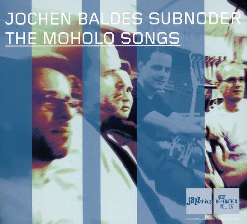 Jochen Baldes Moholo Songs CD Jochen Baldes Moholo Songs CD