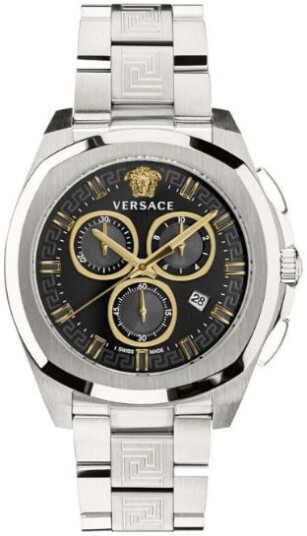 Versace Herreklokke VE7CA0723 Chrono Grå/Stål Ø43 mm