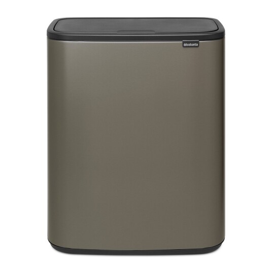 Brabantia Bo touch bin 60 L Platinum Brabantia Bo touch bin 60 L Platinum