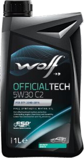 Motorolje WOLF OFFICIALTECH 5W30 C2 4L