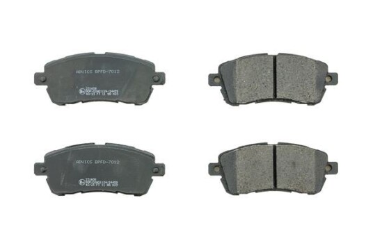 Bremseklosser AISIN BPFD-7012