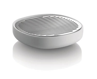 Birillo Såpefat 11 x 3 cm Plast/Stål Hvit Birillo Såpefat 11 x 3 cm Plast/Stål Hvit