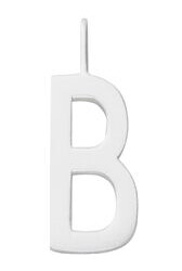Design Letters Archetype Charm 16 mm Silver A-Z B