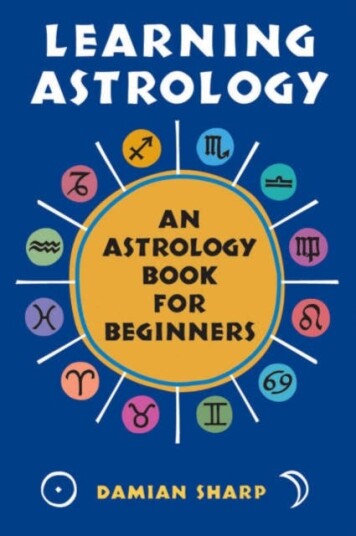 Learning Astrology An Astrology Book for Beginners