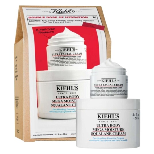 Kiehl"s Double Dose Of Hydration Face & Body Skincare Set