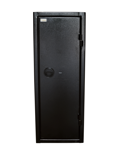 Genzo våpenskap/sikkerhetsskap SolidSafe 104 kg nøkkellås Black edition