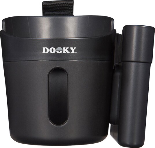 Dooky 2-I-1 Mobil& Koppholder Black